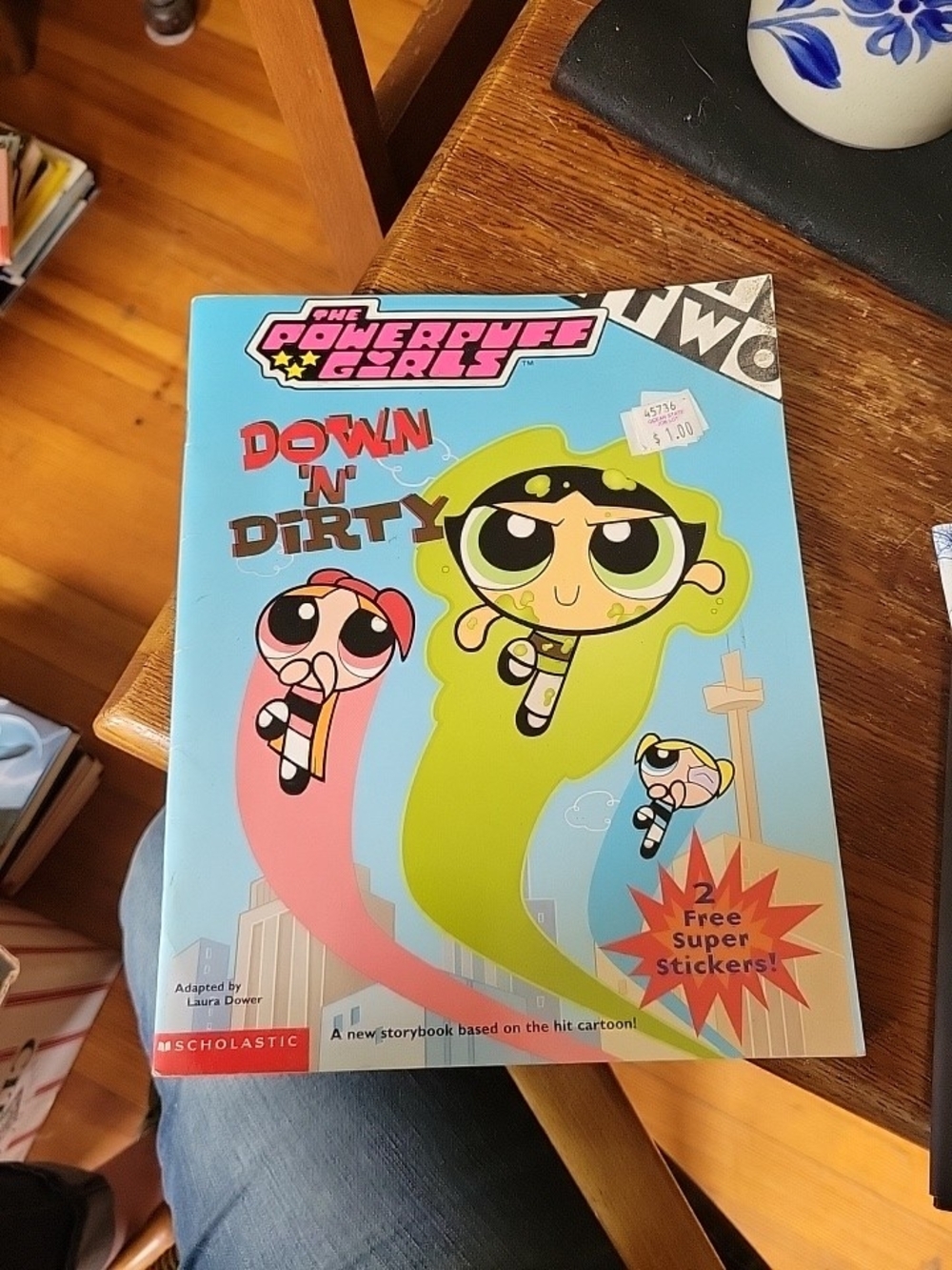 READ Powerpuff Girls: Down 'n' Dirty Vtg 2001 Storybook